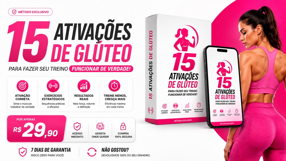 15 Ativações de Glúteo Para Fazer Crescer